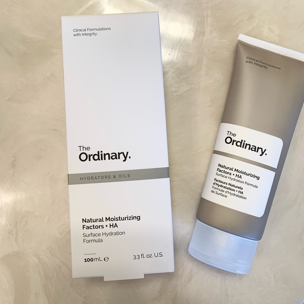 NWT! The Ordinary Natural Moisturizing Factors + HA